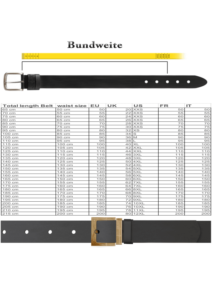 Kmisso Gürtel in Schwarz günstig kaufen