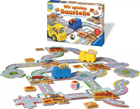 Wir spielen Baustelle - Lernspiel ab 2.5 Jahren