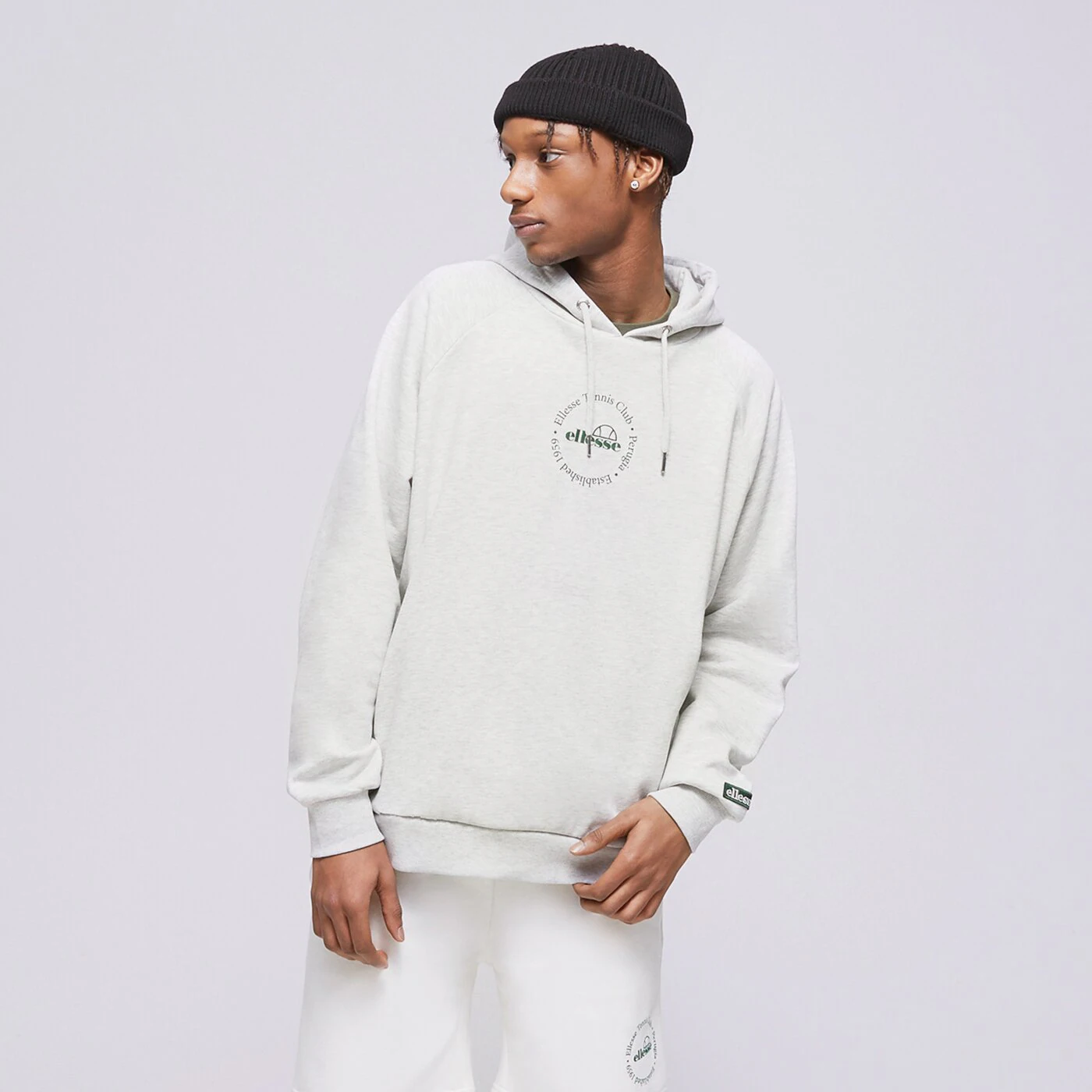 ELLESSE SWEATSHIRT Z KAPTUREM GIARADINI LGREY MRL OH HOODY Grau