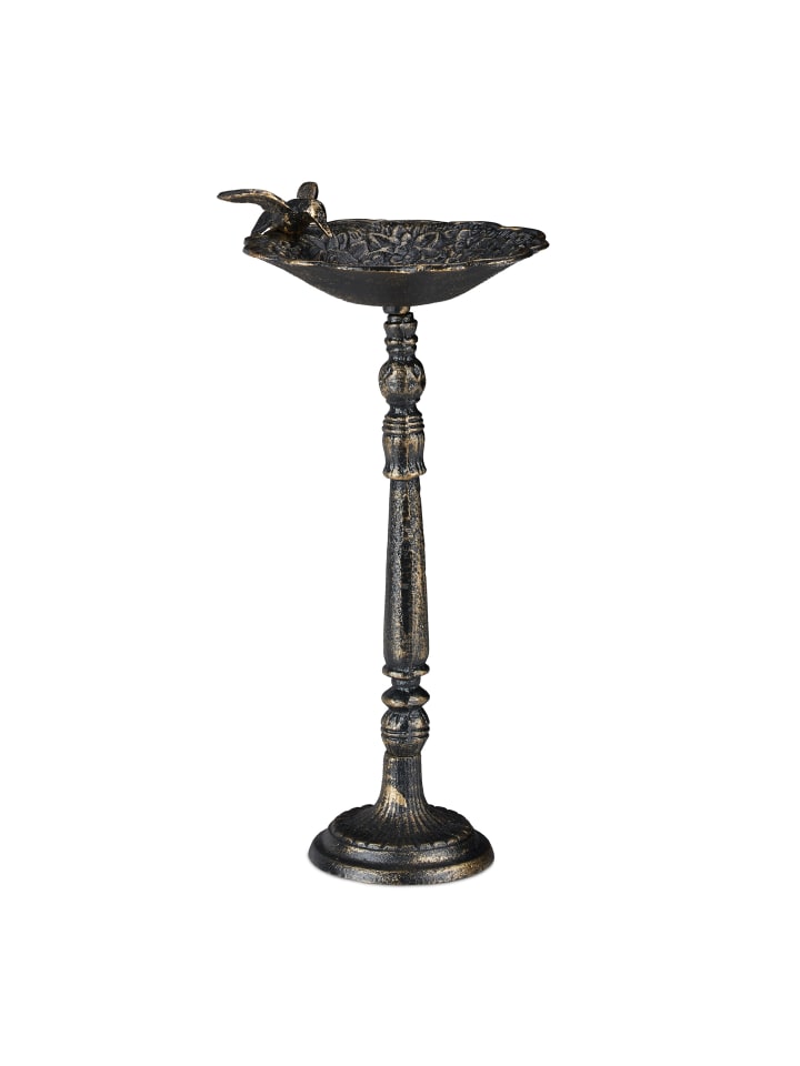 relaxdays Vogeltränke in Bronze günstig kaufen onesize