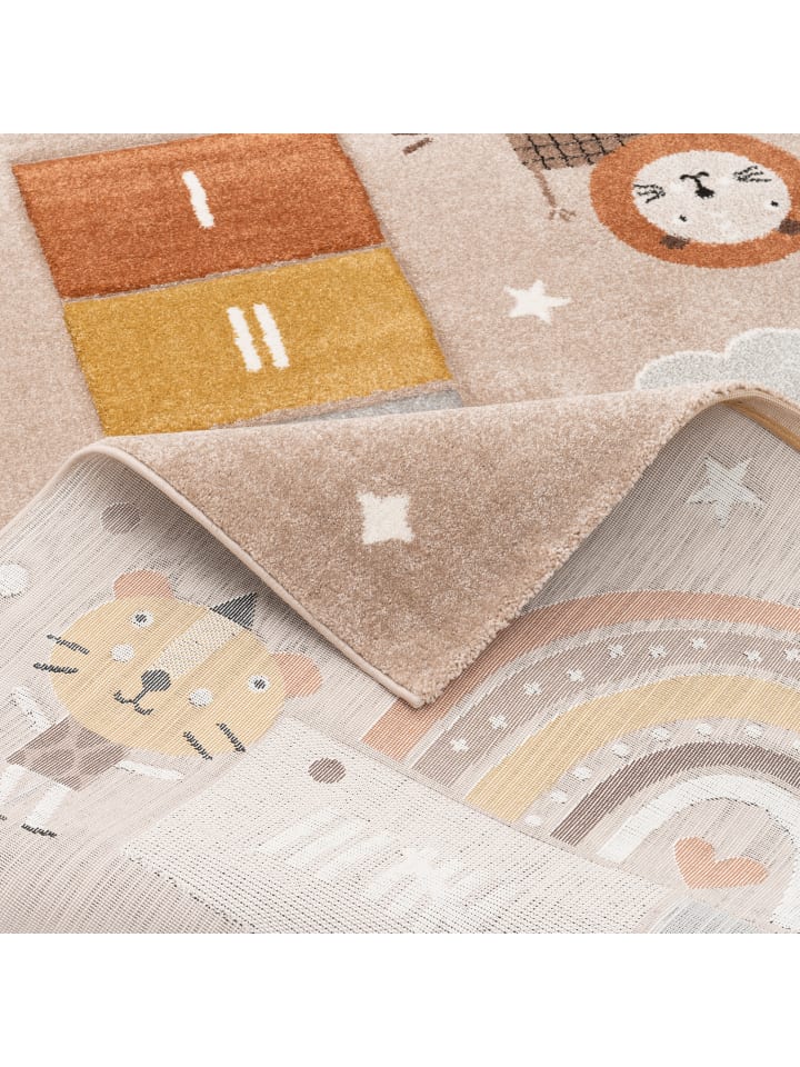 Pergamon Kinder Teppich Maui Kids Spielwelt in Beige günstig kaufen