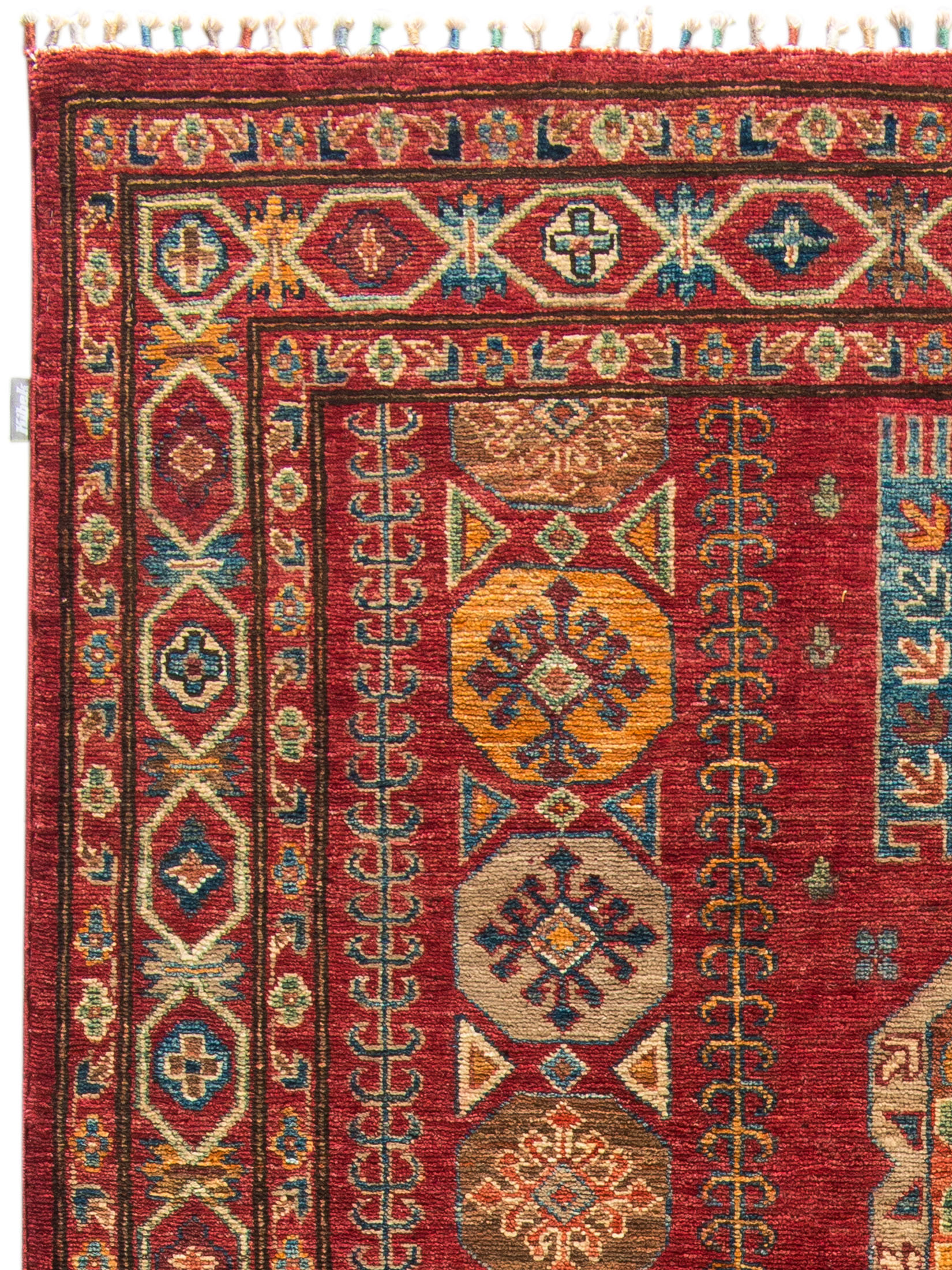 Kazak Ghazni ca. 198 x 278 cm, Unikat / Einzelstück