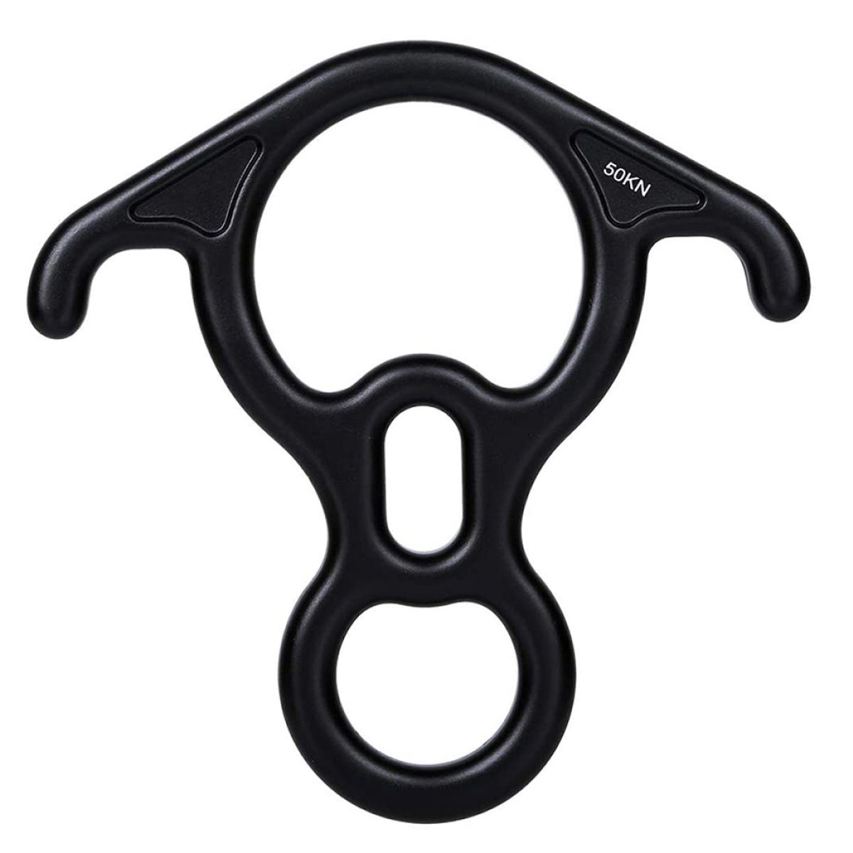 Rwoythk Klettergurt Abseilgerät Klettern 8 Descender für Seildurchmesser 8-13 mm