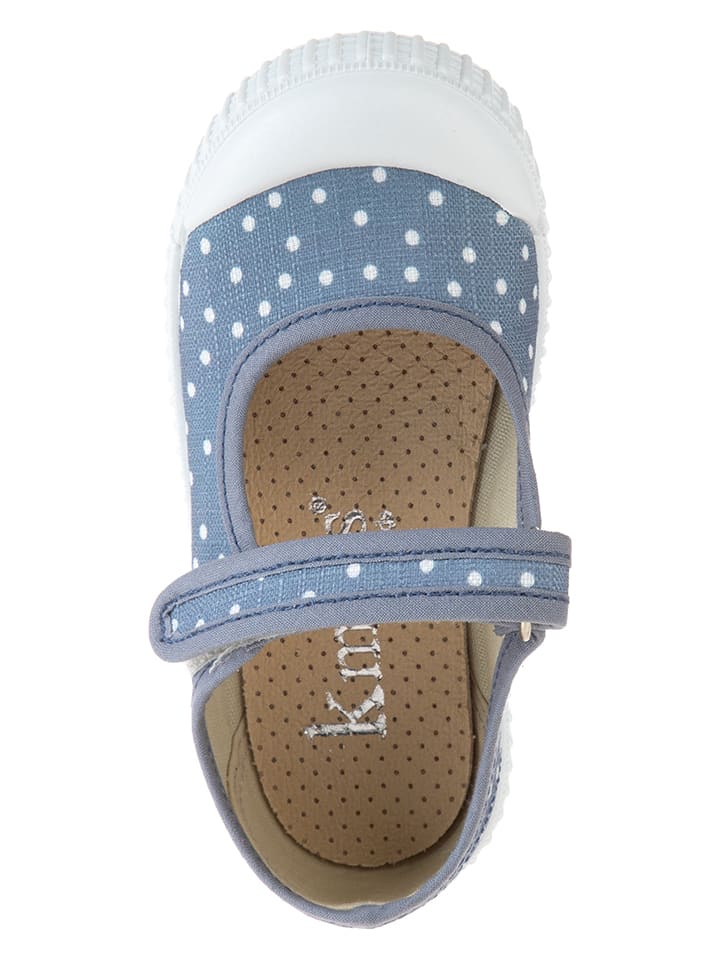 kmins Spangenballerinas in Blau günstig kaufen