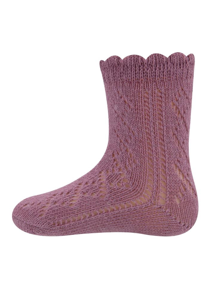 ewers 1er Pack Socken Traforato in dusty rose günstig kaufen