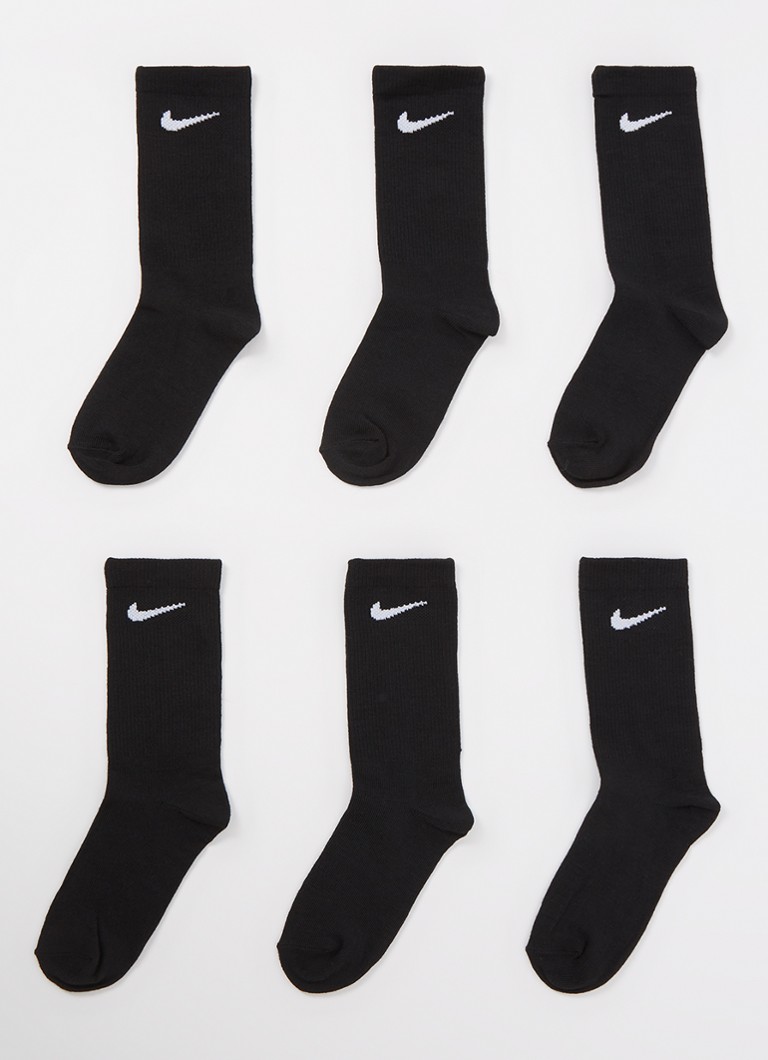 Ponožky Nike s logem, balení po 6 kusech