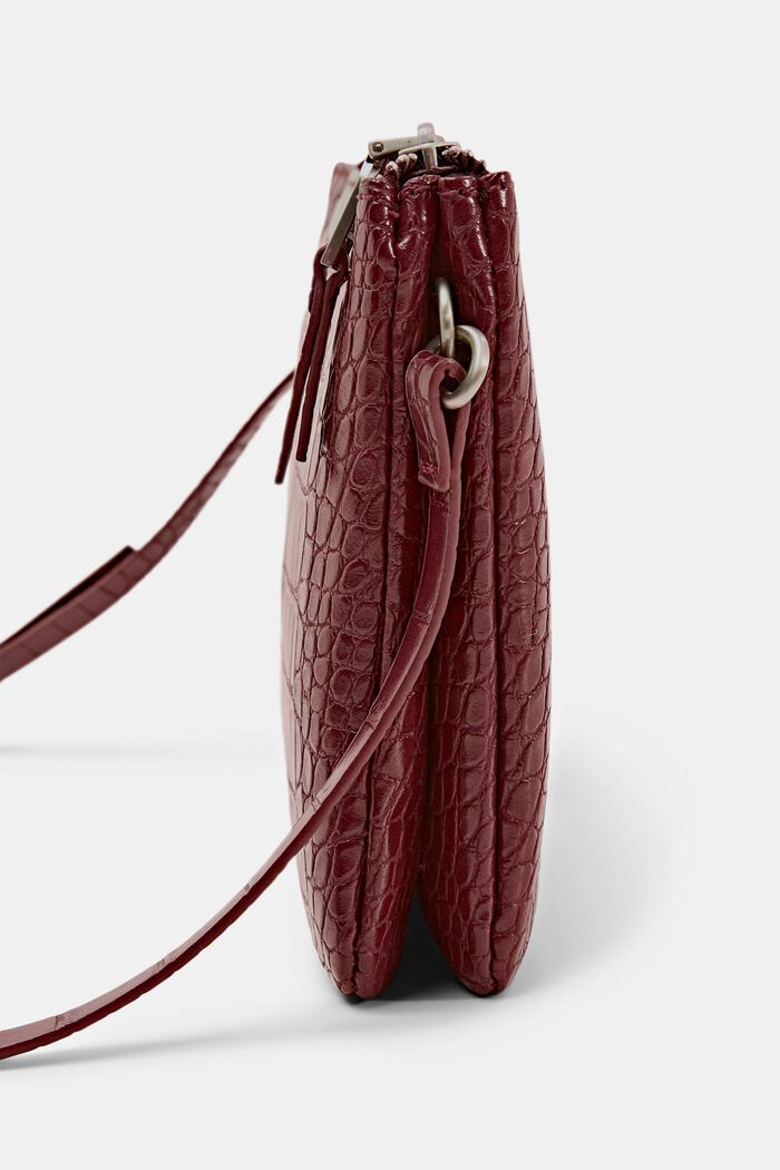 Schultertasche in Lederoptik