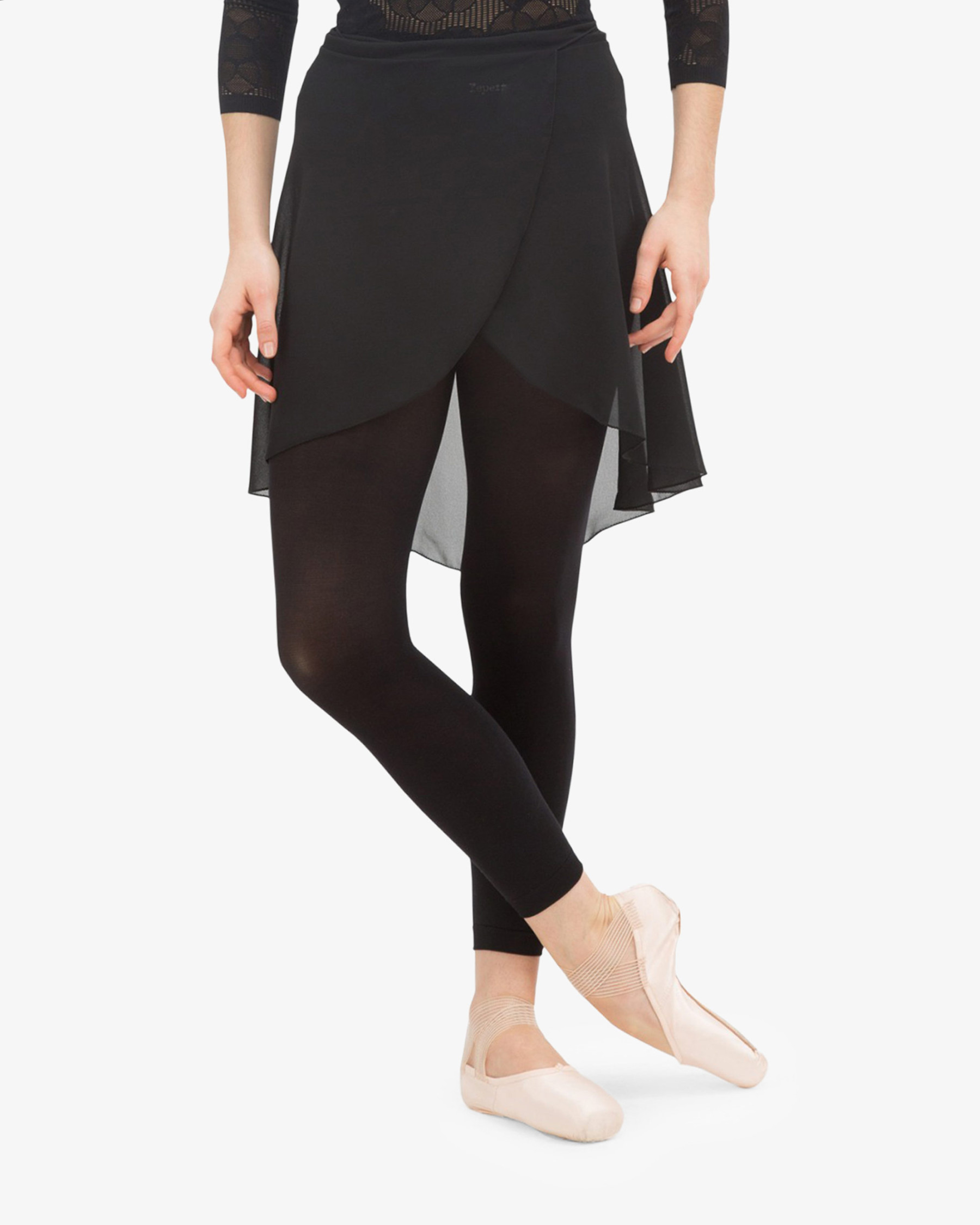 Long chiffon skirt