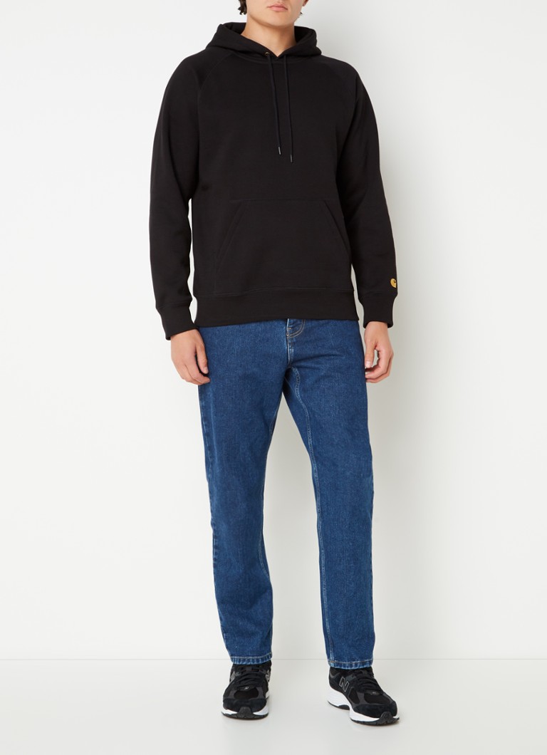 Felpa con cappuccio Carhartt WIP Chase con tasca a marsupio