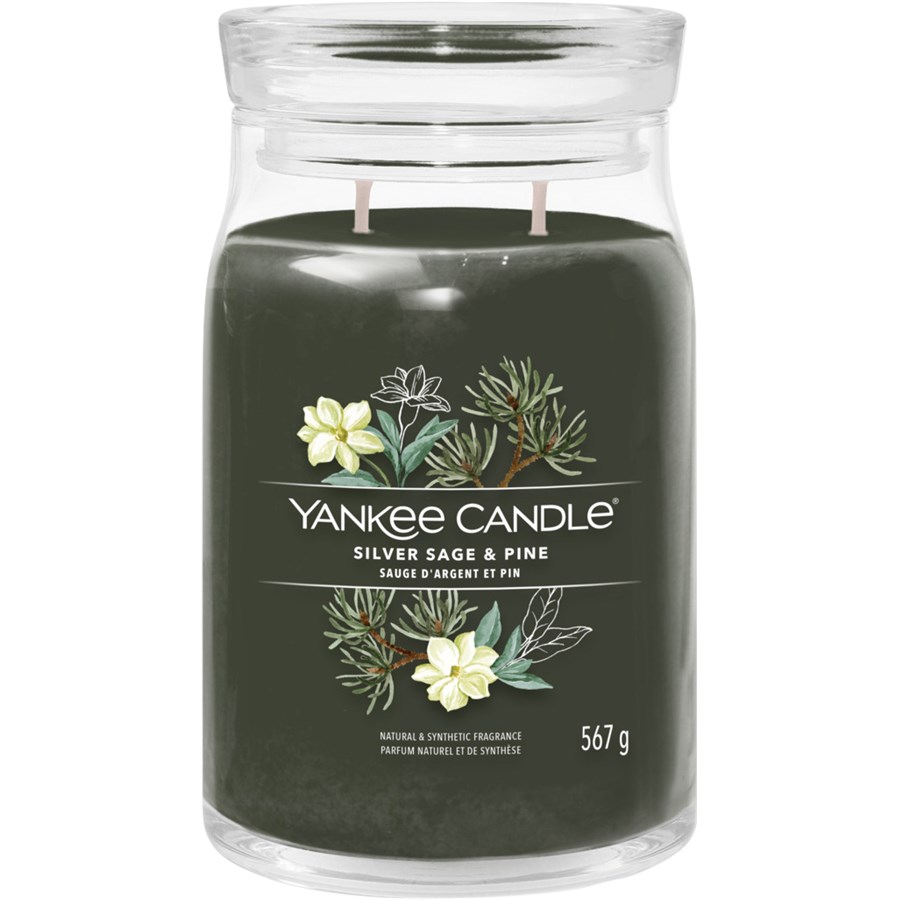 Votivkerze im Glas Silver Sage + Pine