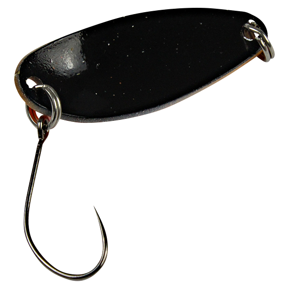 FTM Trout Spoon Break (2,2 g, Grün/Schwarz UV)