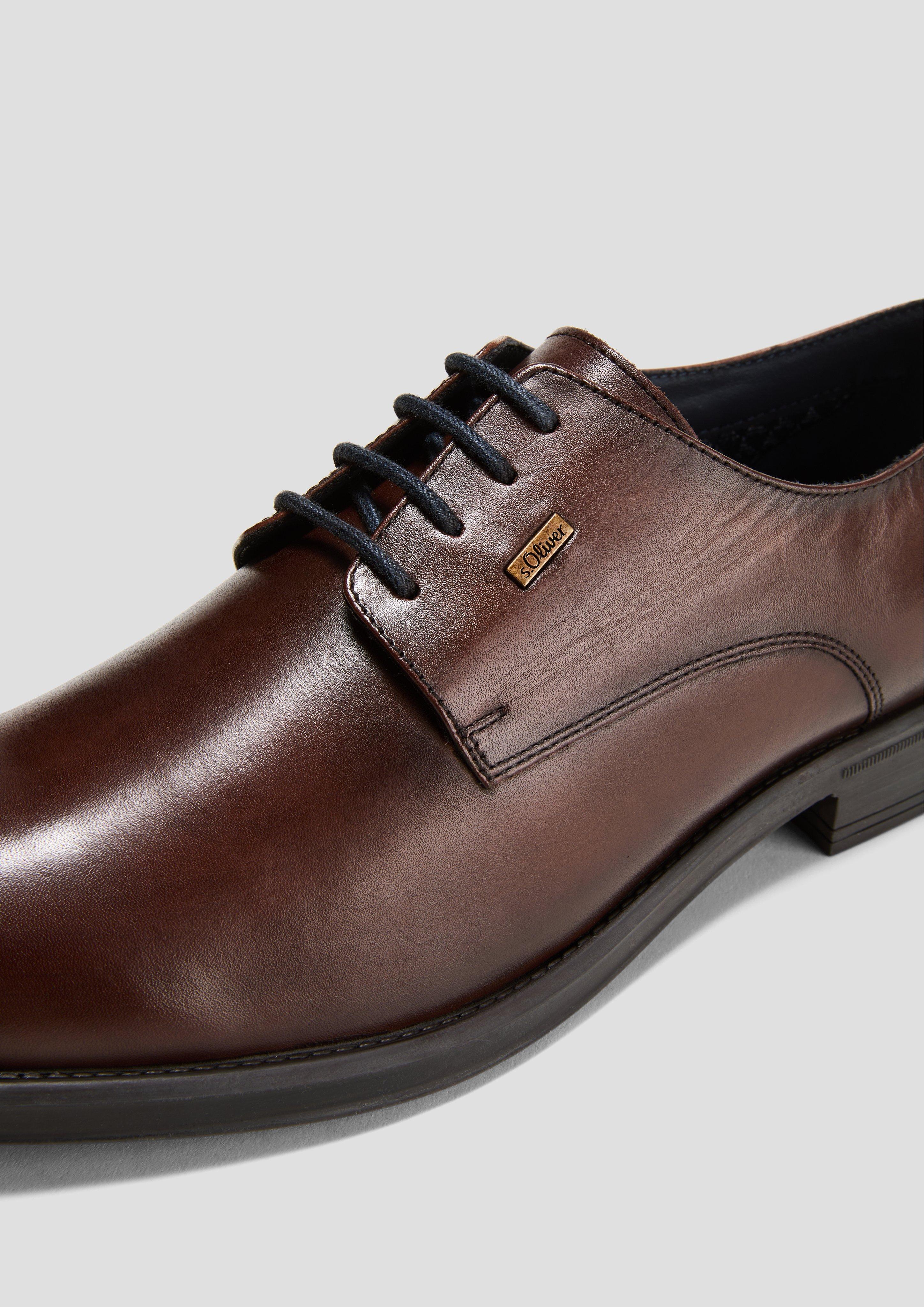 Elegante Schnürer aus Echtleder  6008197-300