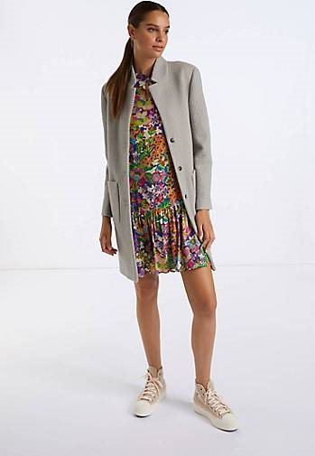 Rich & Royal Damen Webpelzmantel