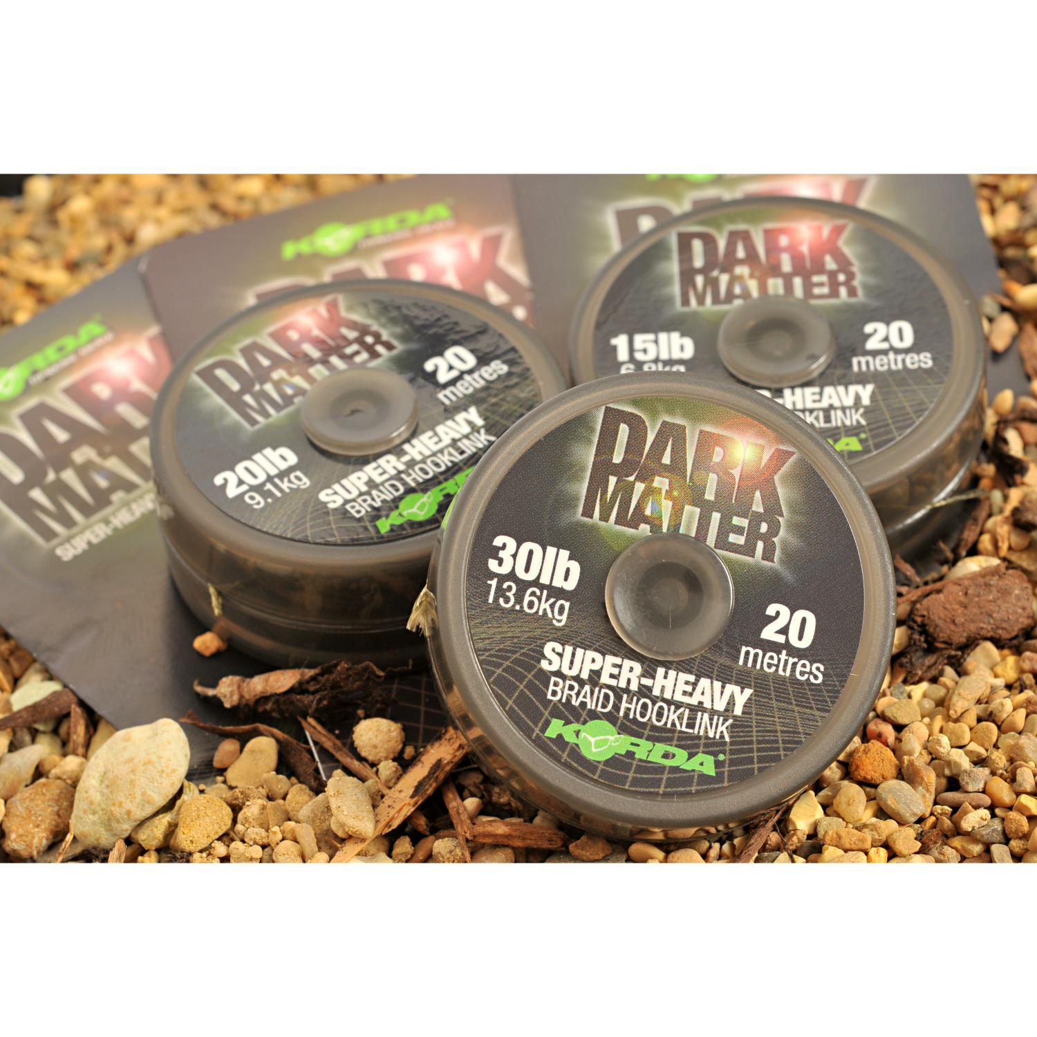 Korda Vorfachschnur Dark Matter Braid (20 m)