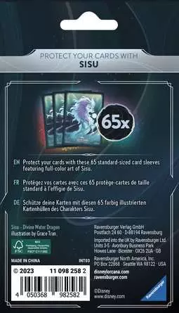 Disney Lorcana: Aufstieg der Flutgestalten - Kartenhüllen Sisu