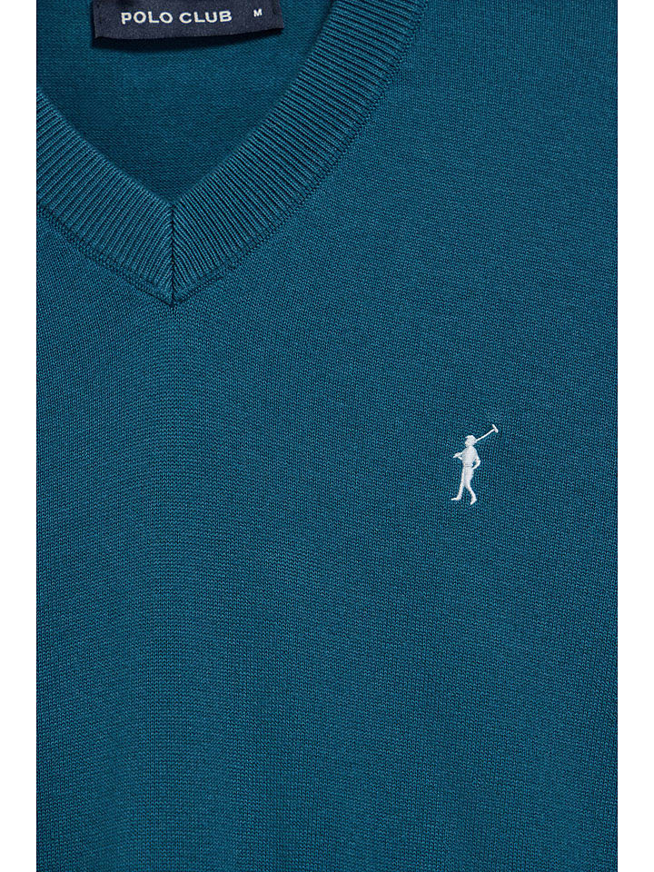 Polo Club Pullover in Blau günstig kaufen
