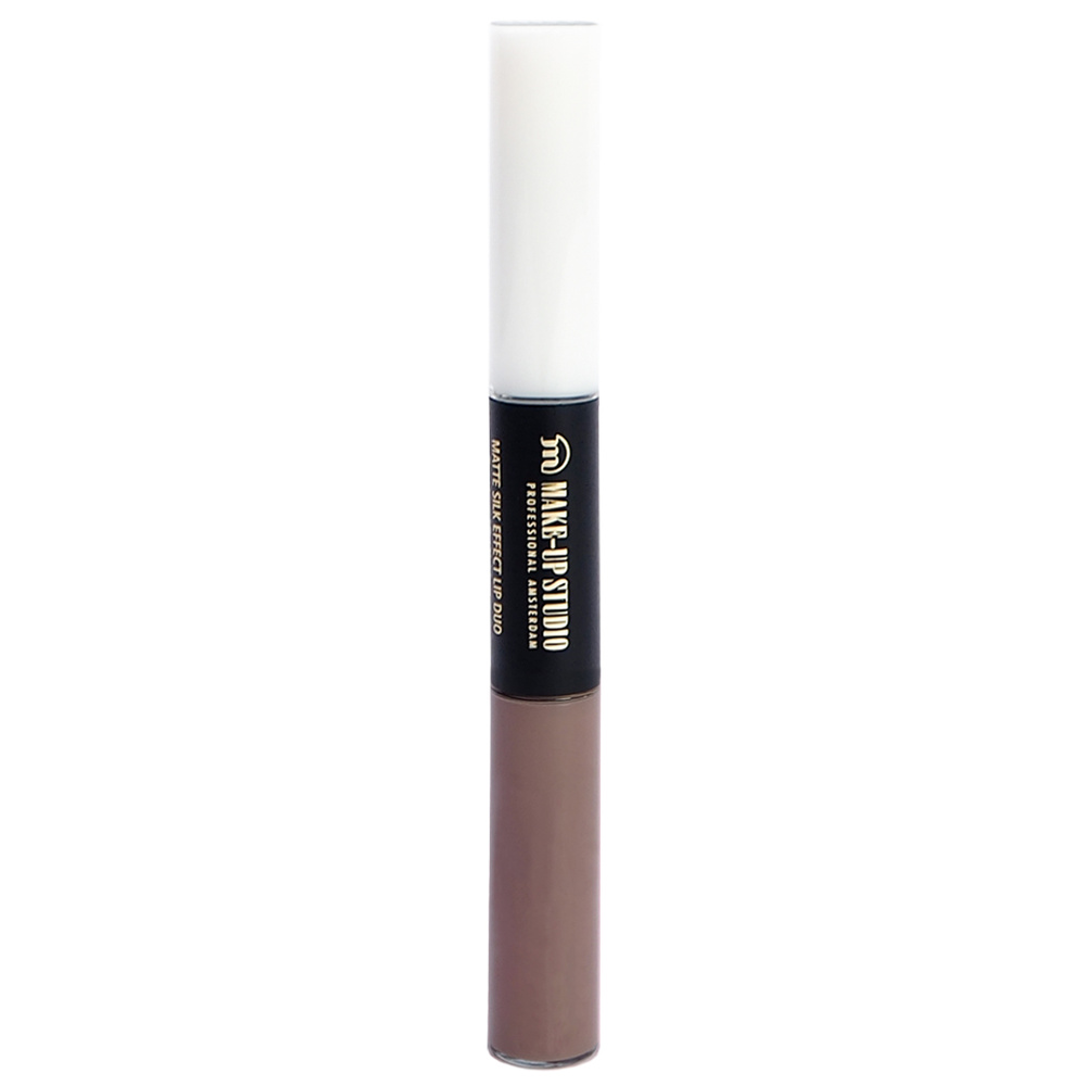 Make-up studio Matte Silk Effect Lip Duo Lipstick - Cheeky Latte Rouge à lèvres duo à effet mat soyeux