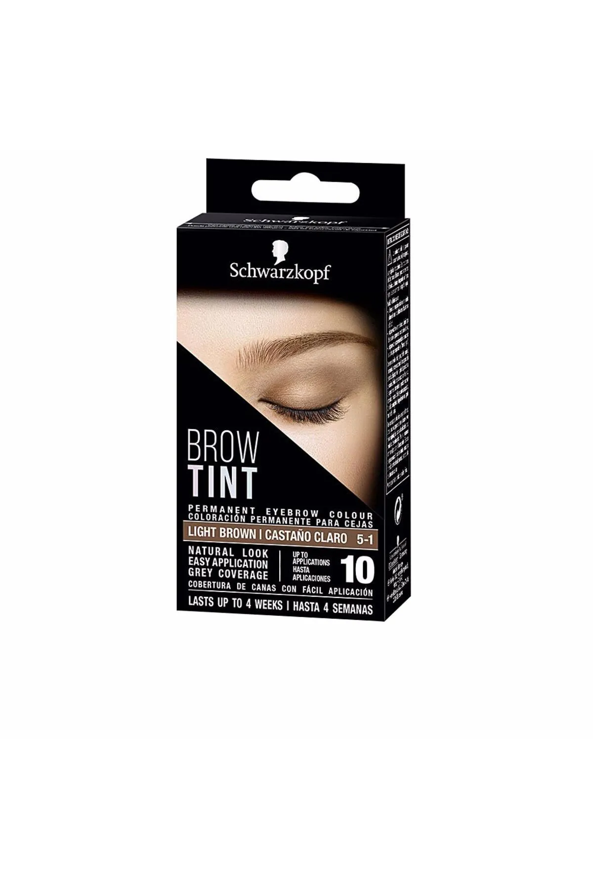 Schwarzkopf  Augenbrauen-Tönung Tinte Cejas #5-1-castaño Claro 10 Anwendungen