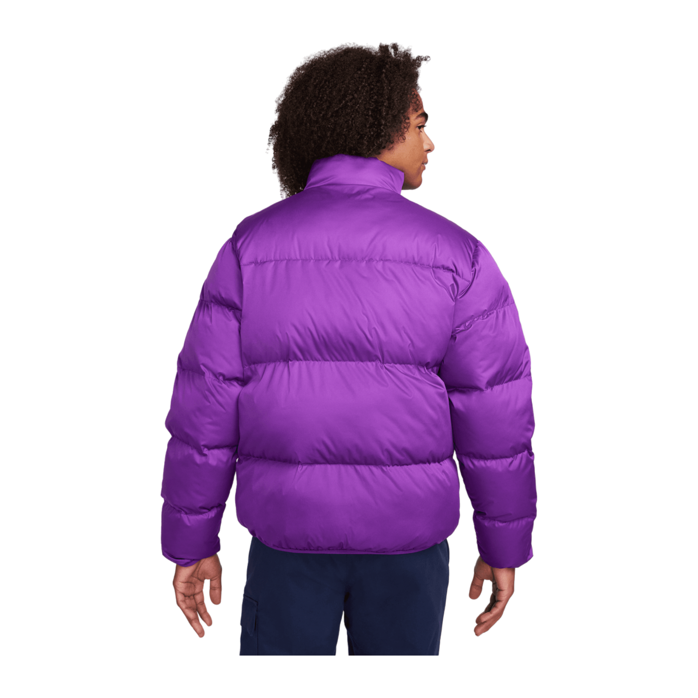 Nike Club Puffer Jacke Lila F507