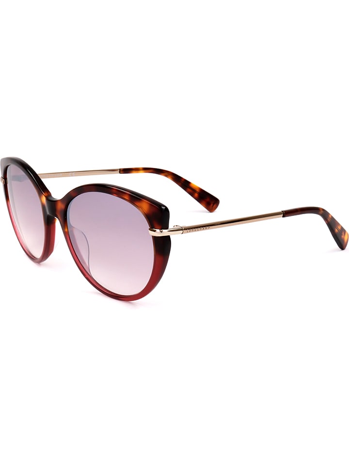 Longchamp Damen-Sonnenbrille in Braun-Gold/ Lila günstig kaufen 54