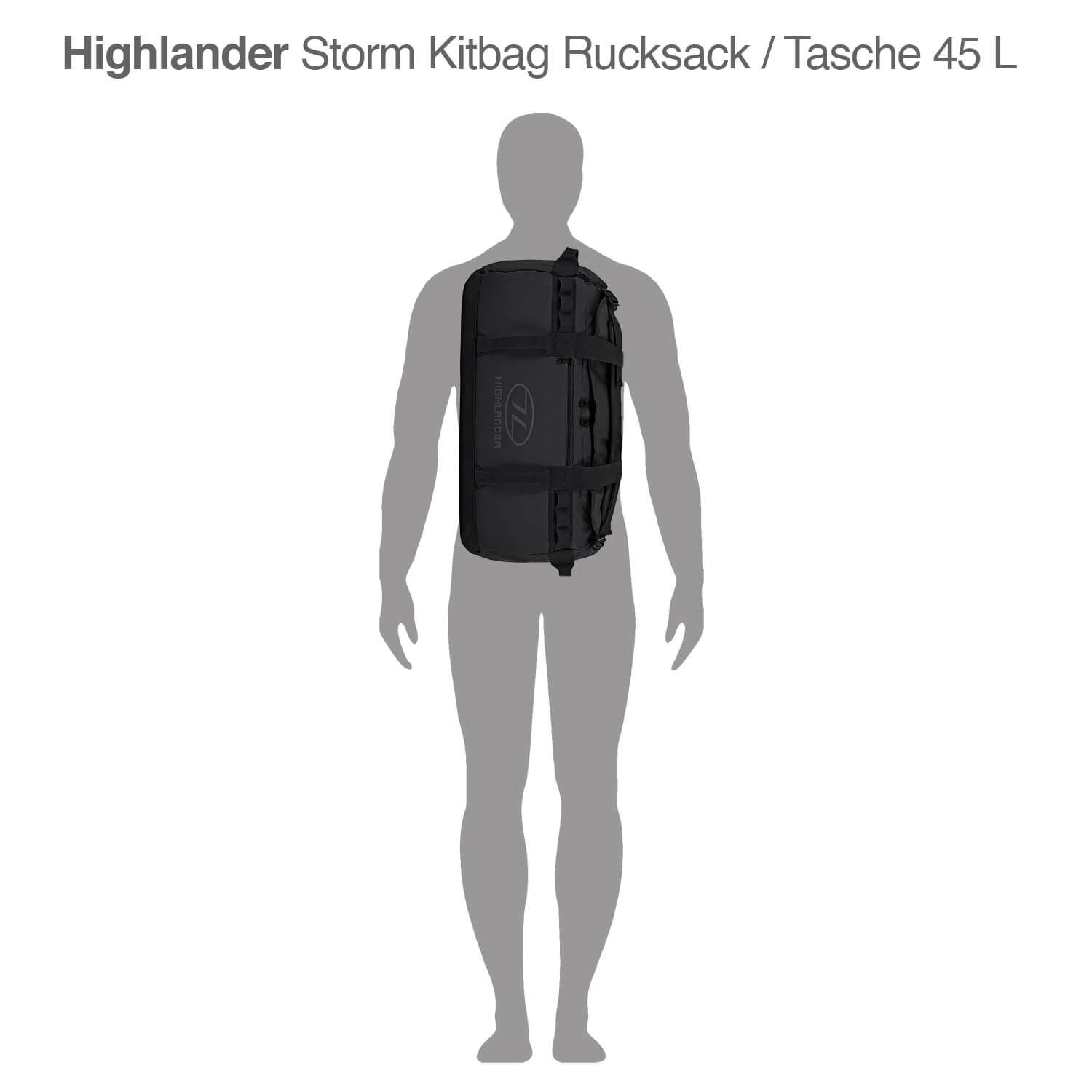 Storm Kitbag Rucksack / Tasche 45 Liter