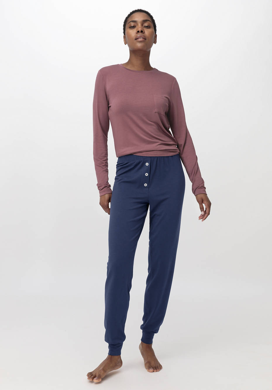 Lange Schlafhose aus Tencel™Modal