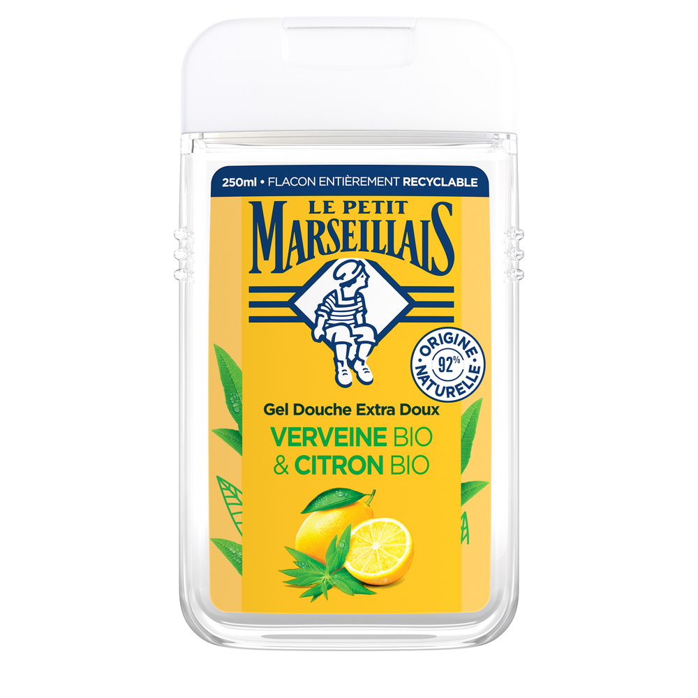 le petit marseillais LE PETIT MARSEILLAIS  DOUCHE EXTRA DOUXVERVEINE BIO & CITRON BIO 250 ML Gel Douche