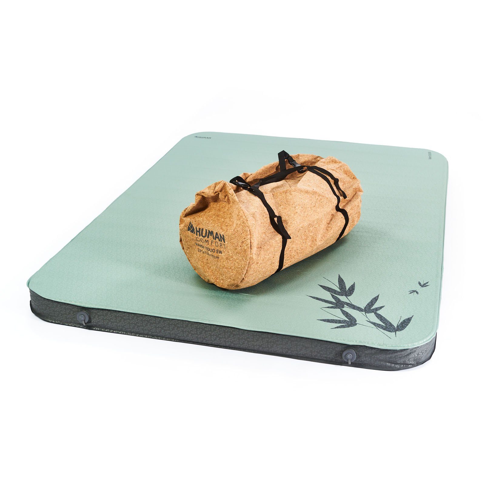 Human Comfort Luftbett Luftbett Valette 10 cm Duo Doppel Kastenmatratze, Selbstaufblasend