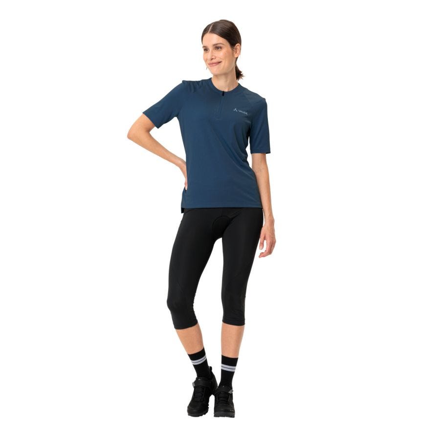 Tremalzo Q-Zip Fahrrad Shirt Damen