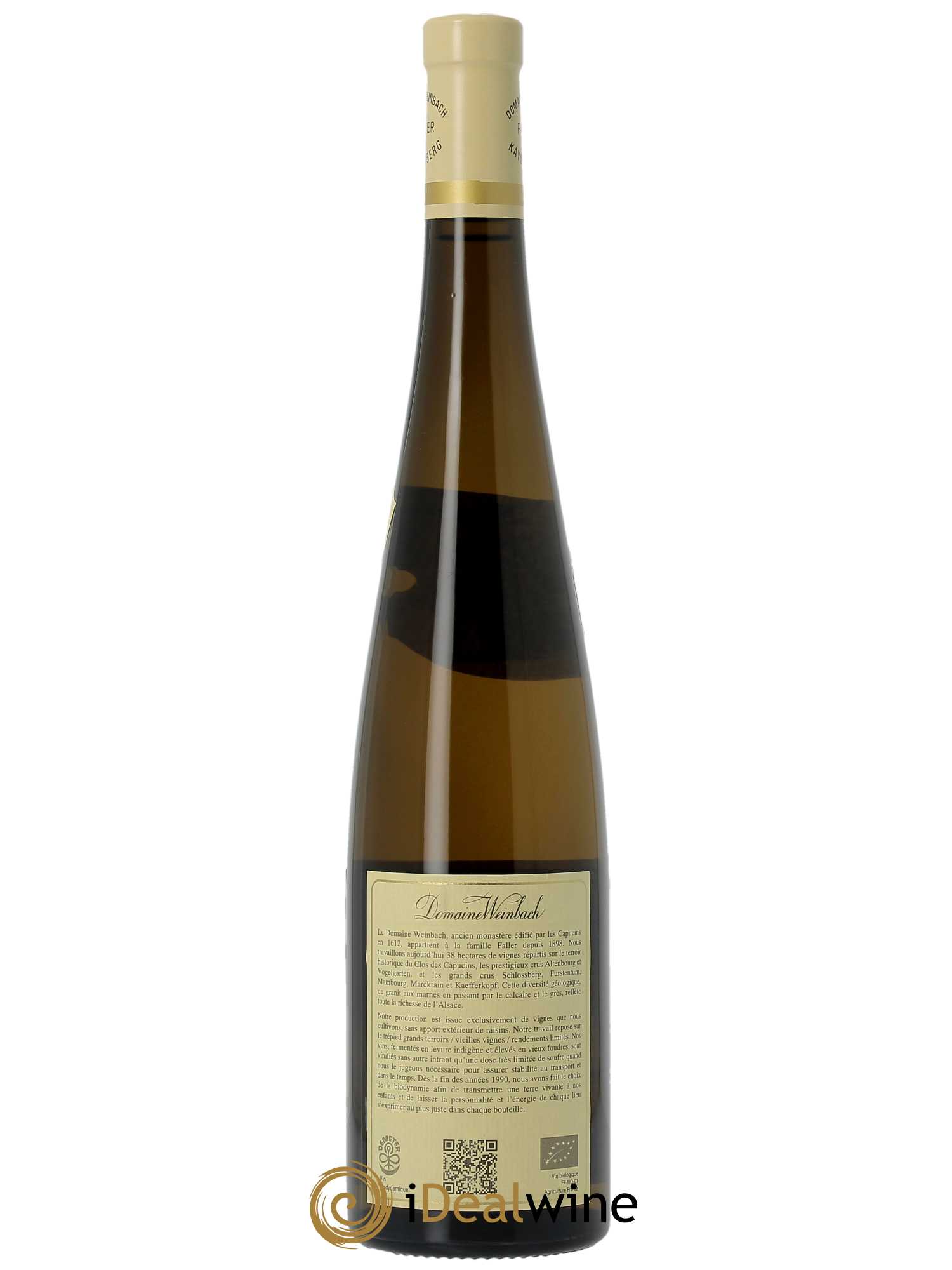 Alsace Grand Cru Schlossberg Sous la Forêt Weinbach (Domaine)  2020 - Lot de 1 Bouteille