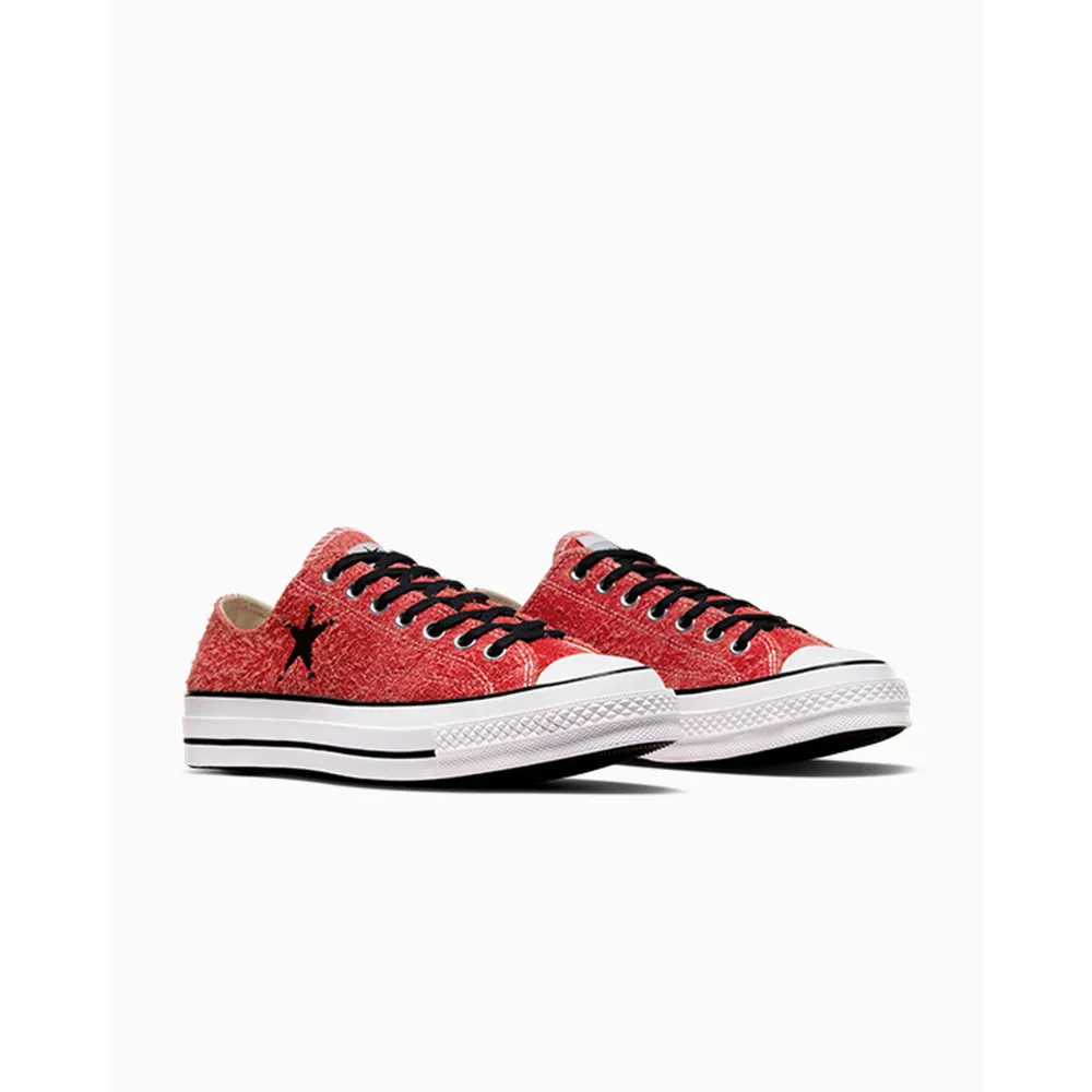 Converse X Stüssy Chuck 70 Low A07664C / rot