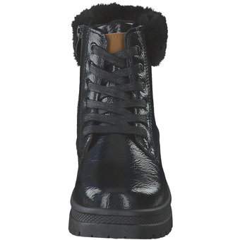 Claudia Ghizzani Schnür Boots in schwarz