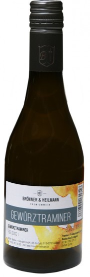 2020 Gewürztraminer edelsüß 0,375 L - Weingut Brönner + Heilmann