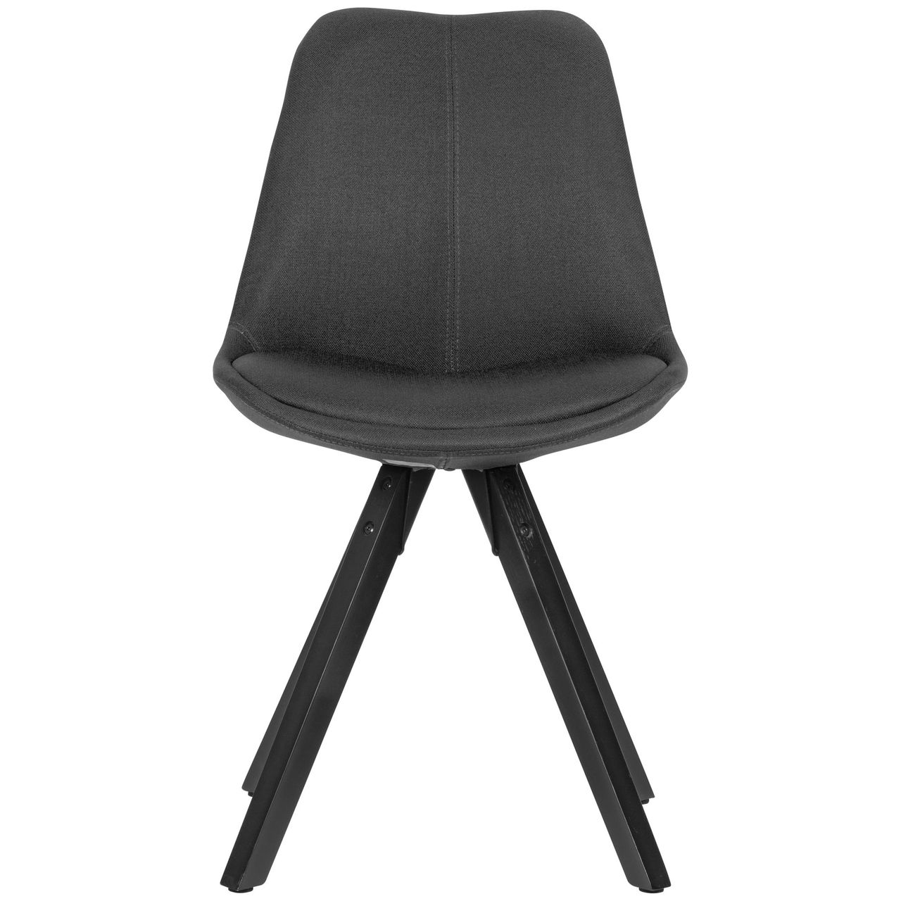 Wohnling 2er Set Esszimmerstuhl Grau