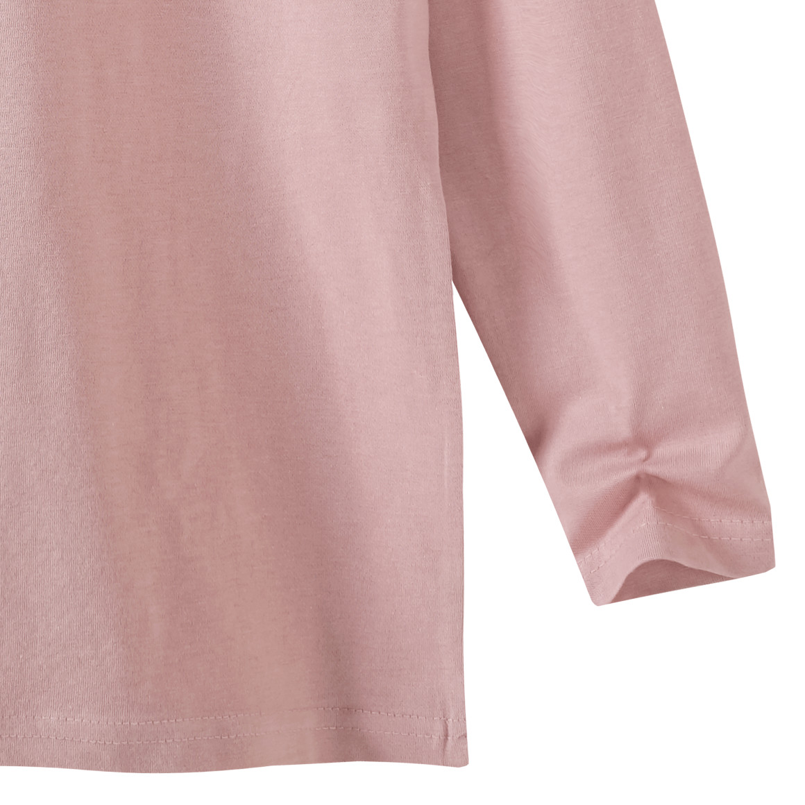 Mädchen Langarmshirt im Basic-Look