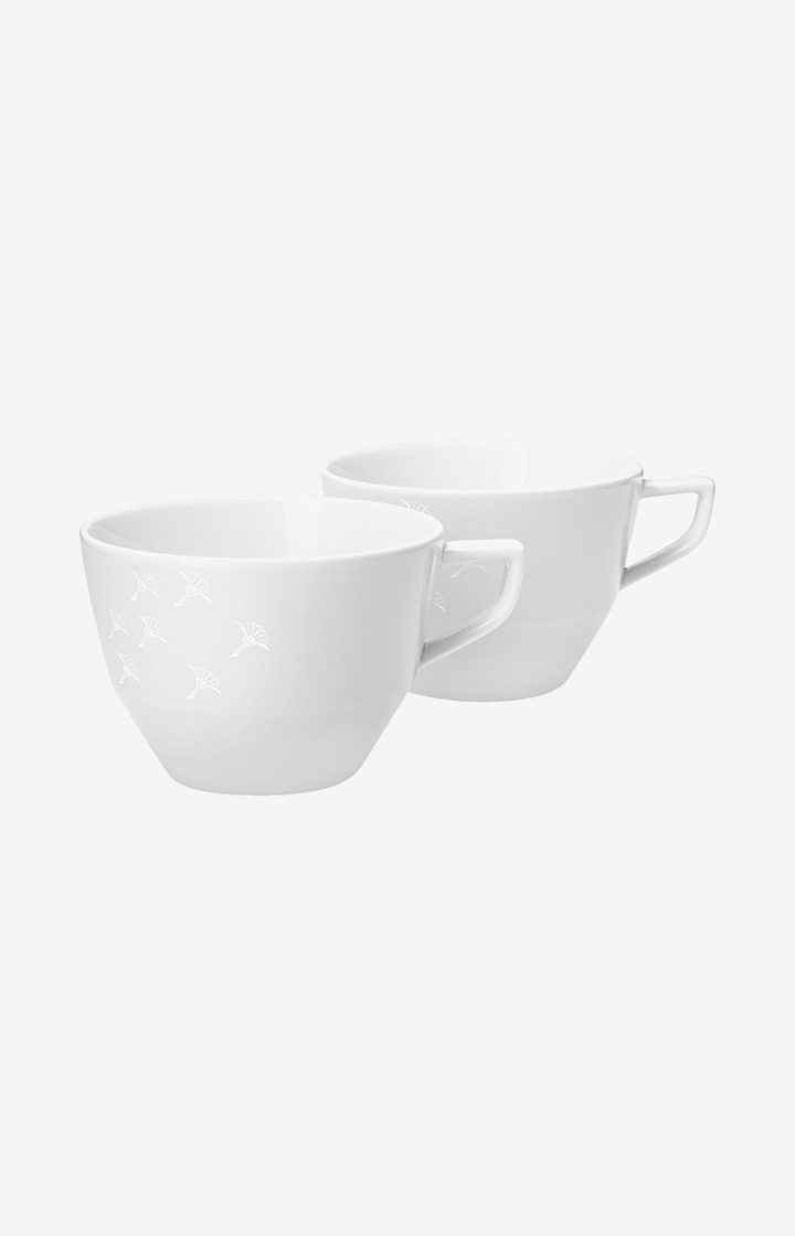 Tasse Faded Cornflower - 2er Set in Weiß - im JOOP!