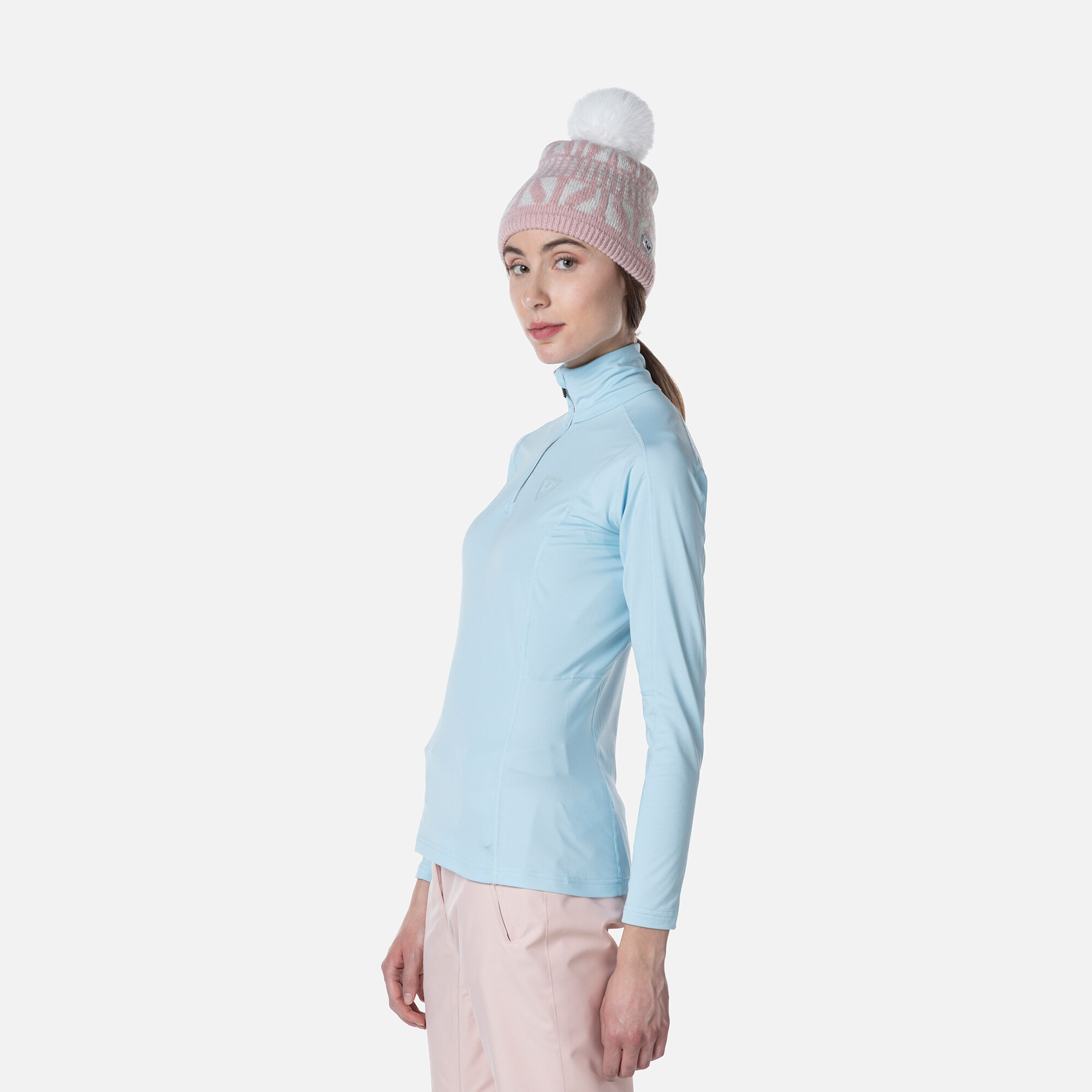 Première couche demi-zip Classique femme