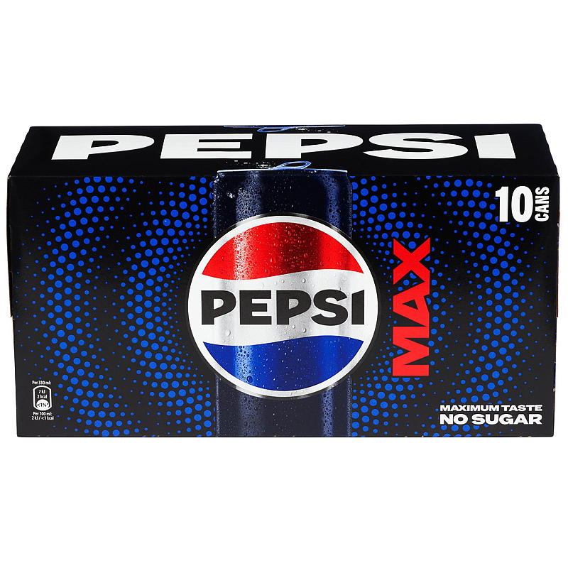 Pepsi Pepsi Max 10x0,33 l boks