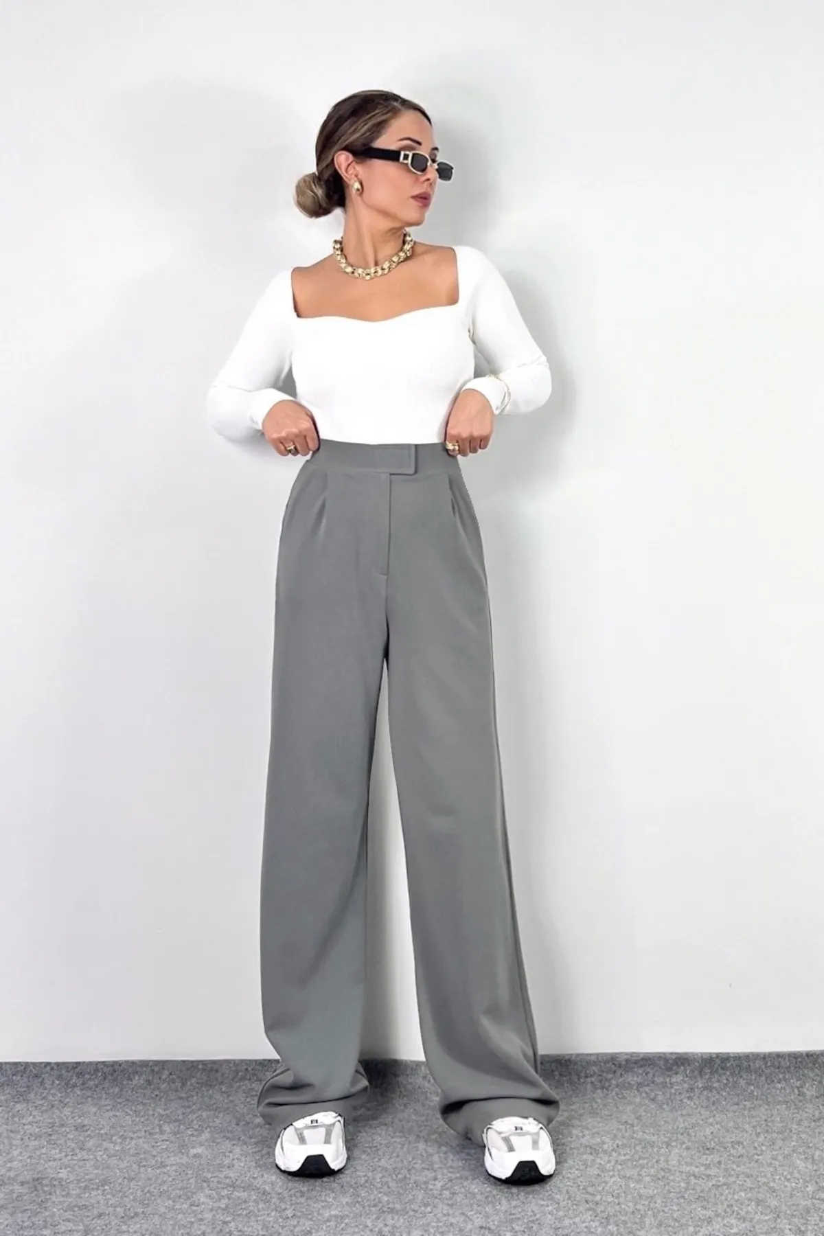 Ritnice  Hose - Grau - Relaxed