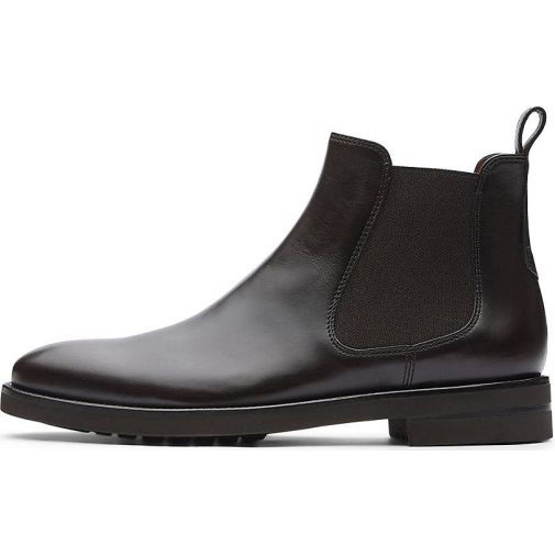 Lottusse Schwarze Kalb Wildlederstiefel