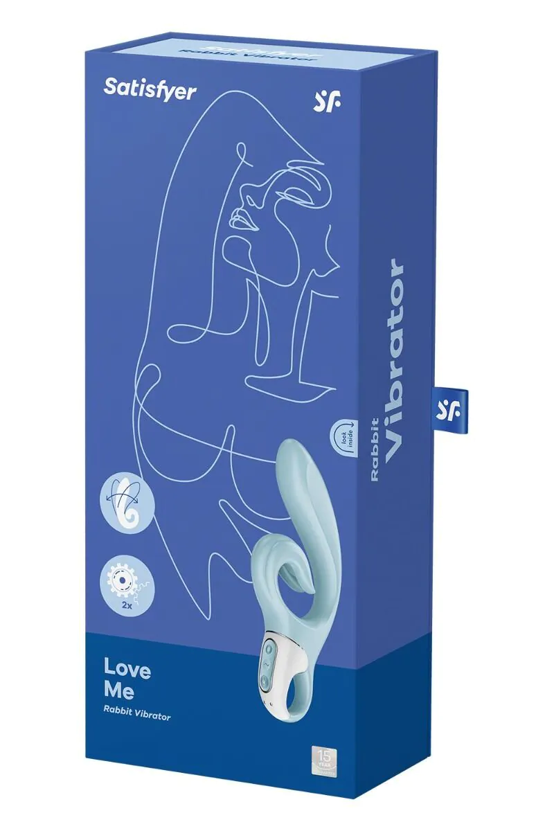 Satisfyer Love Me Blå Massager
