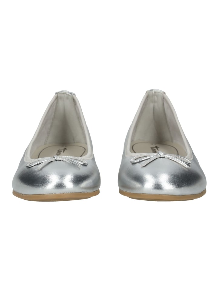 Tamaris Ballerinas in Silber günstig kaufen 37
