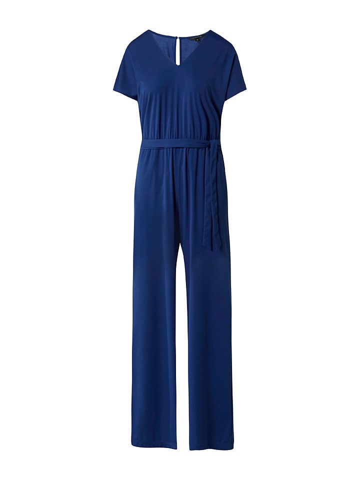 comma Jumpsuit in Dunkelblau günstig kaufen