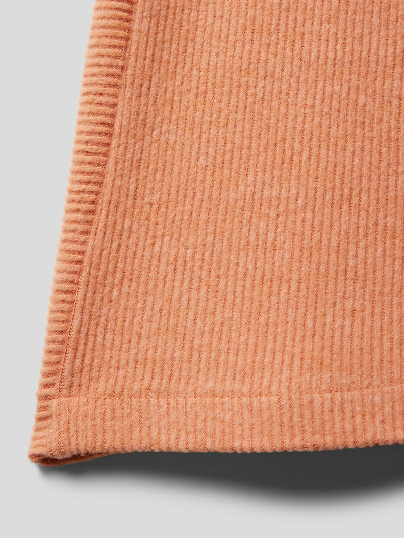 Hose in Ripp-Optik Modell 'COSY' in apricot