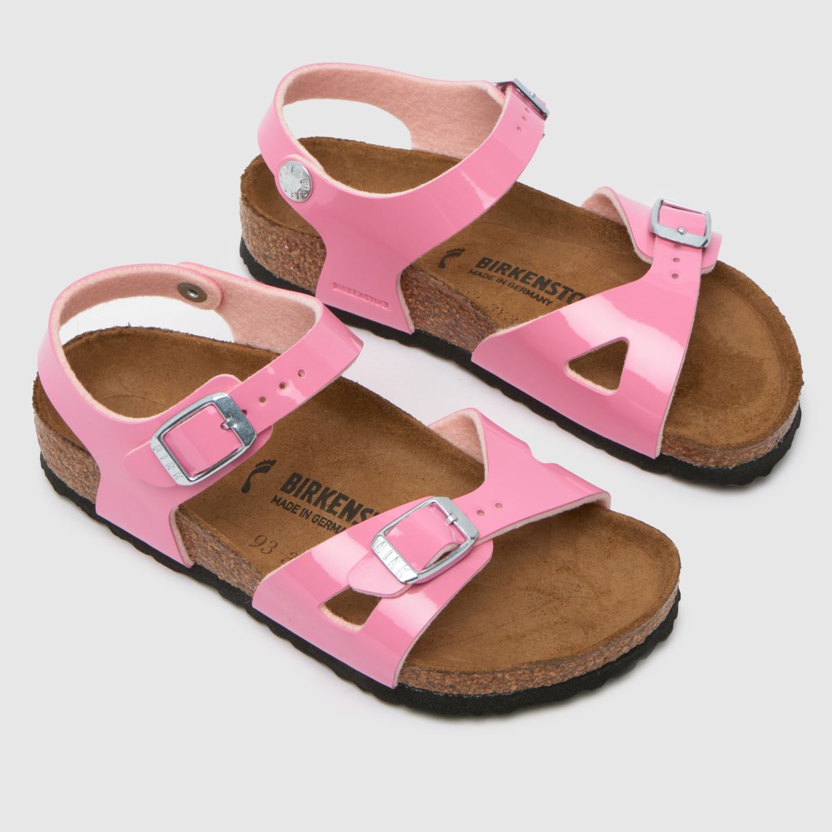 BIRKENSTOCK rosa rio flickor småbarnssandaler