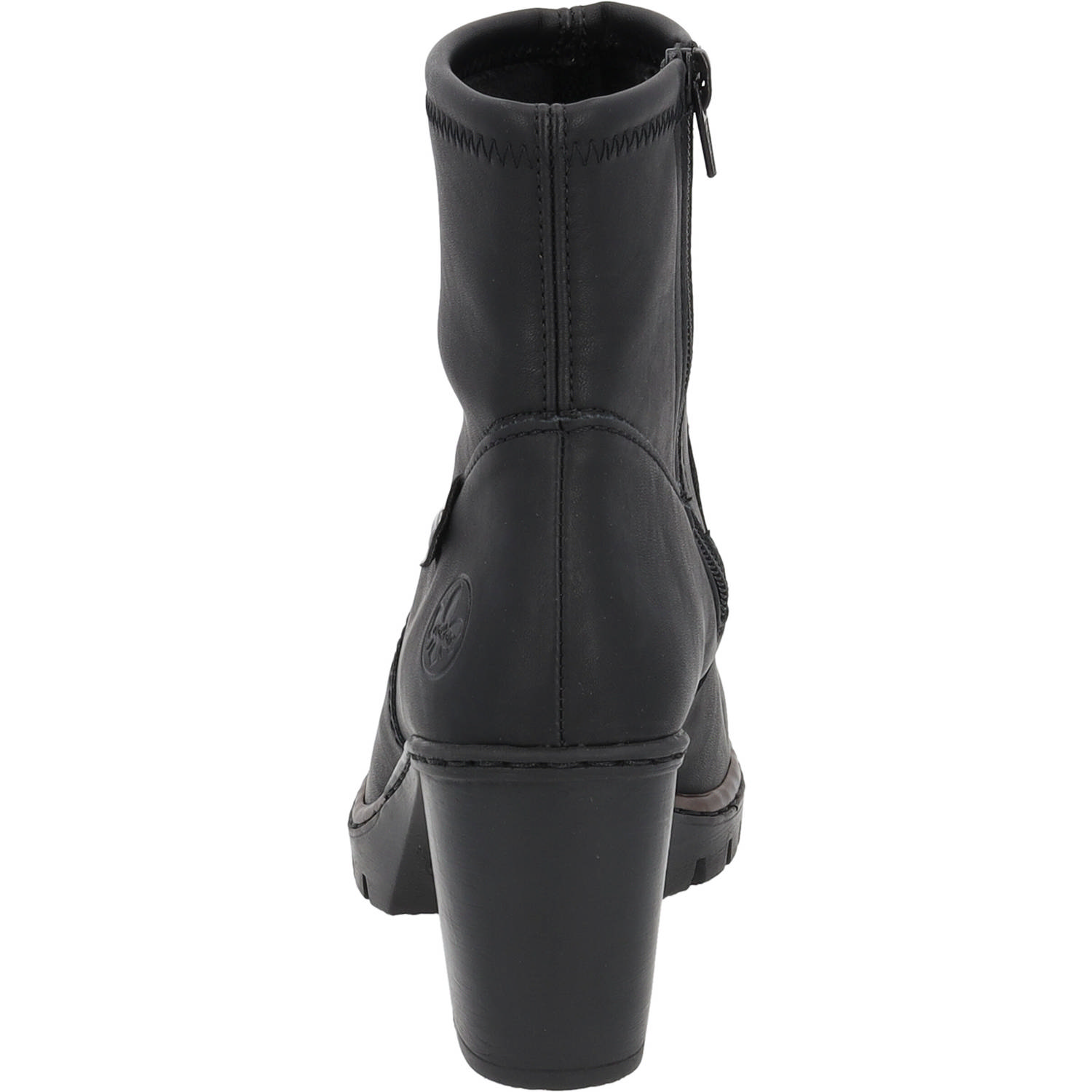 Rieker Y2558, Stiefeletten, Damen, schwarz/schwarz/schwarz