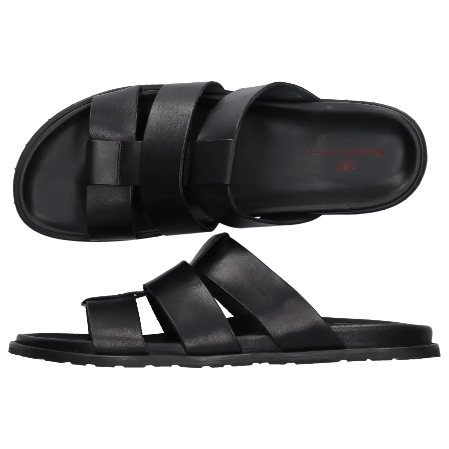 Budapester - Sandalen M6857 Kalbsleder - schwarz