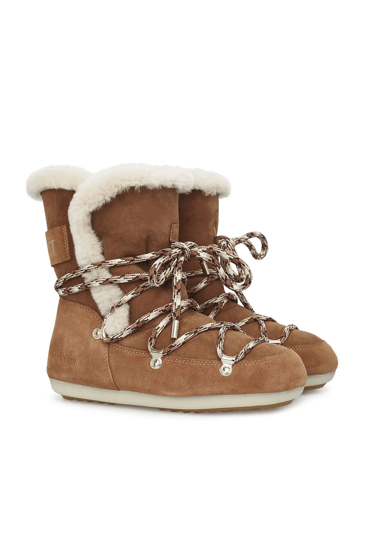 MOON BOOT  Schneestiefel - Braun - Flacher Absatz