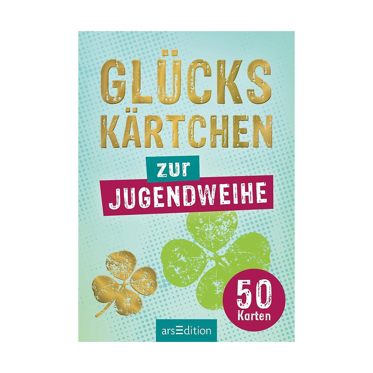 Glückskärtchen zur Jugendweihe