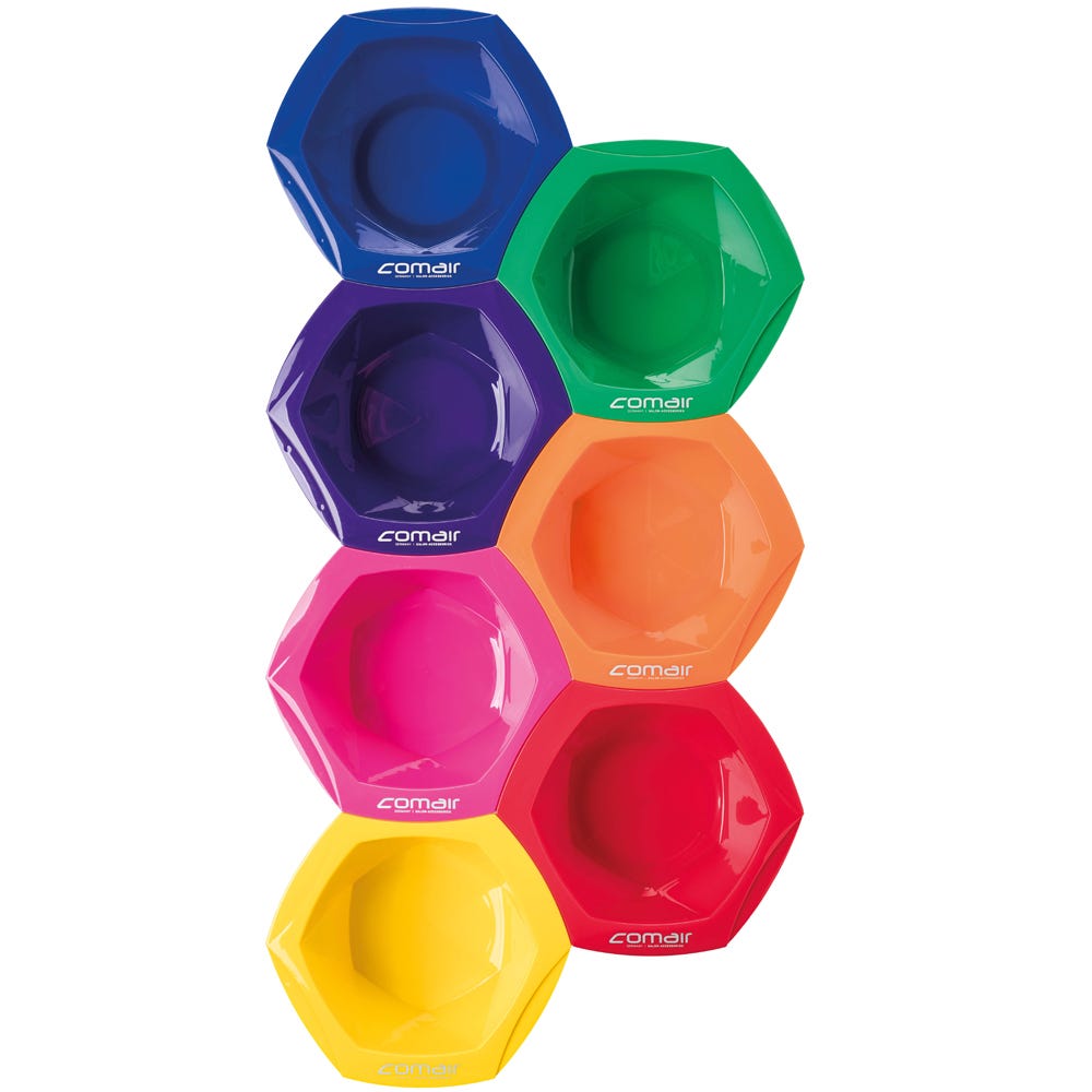 Comair Färbeschalen Rainbow large 7 Stk.